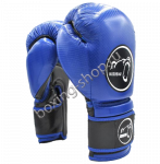 Тренировочные боксерские перчатки Kiboshu Strike синие 2
